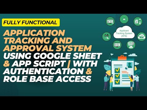Application Tracking System with Google Sheets & Apps Script