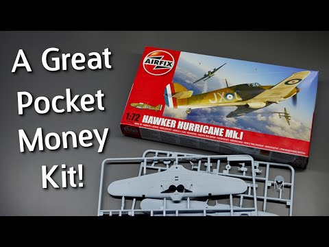 A Pocket Money Kit? Airfix Hawker Hurricane Mk.1 in 1/72 Scale - Unboxing Review