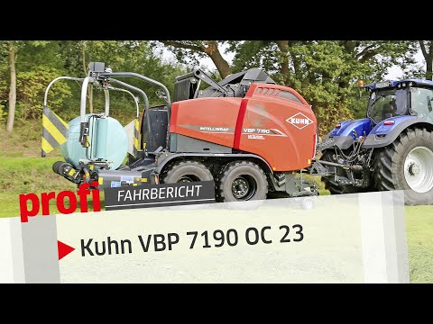 Eine für alles: Presswickel-Kombination Kuhn VBP 7190 OC 23