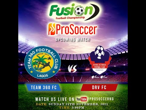 TEAM360 FC VS DRV FC  - FUSION FOOTBALL CHAMPIONSHIP