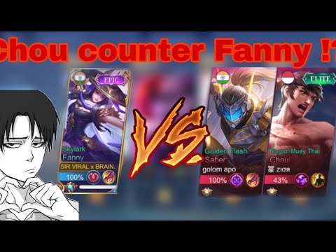 ENEMY PICK CHOU AND THIS HAPPENED !!?? || EX GLOBAL FANNY.
