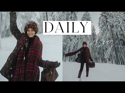 M-am intors! Primul vlog al lui 2026 cu iarna adevarata | Andreea Balaban