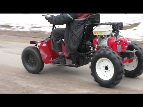 СБОРКА МОТОБЛОКА С АДАПТЕРОМ СВОИМИ РУКАМИ. ИСПЫТАНИЯ НА ДОРОГАХ