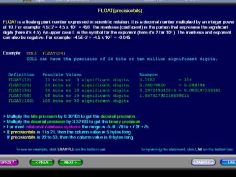Sql 045 Data Types Approximate Numeric Float
