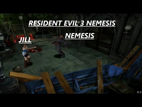 Resident evil 3 Nemesis Jill - Parte 2 Enfrentamiento Contra Nemesis