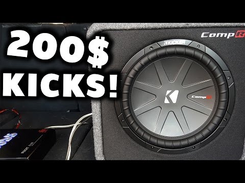 CHEAP SUBWOOFER KICKS HARD - [COMP R 12 INCH]