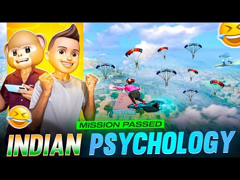 This Is Indian Psychology🤣🤣🤭 Full Funny Video || @SRB_SCB_Is_Live|| #freefire #comedy #viral #scb
