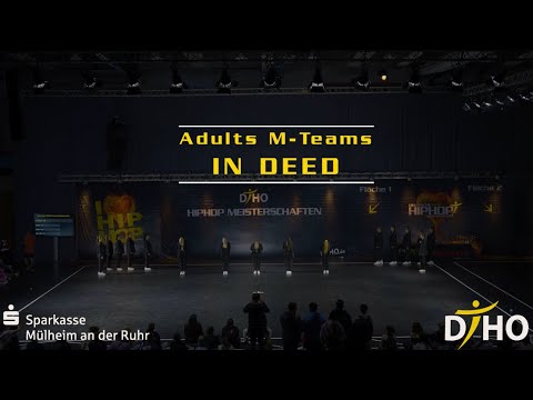 IN DEED- MTV Vorsfelde | 3. Platz- Adults M-Teams M-Reihe HipHop
