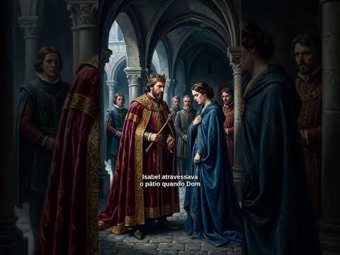 As Rosas de Santa Isabel — Quando o pão virou flores nas mãos da rainha #shorts