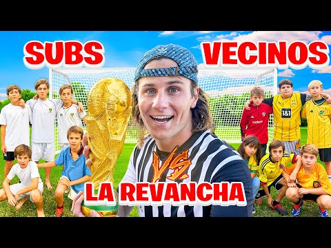 WE PLAYED A SOCCER MATCH! THE FINAL: NEIGHBORS VS. SUBSCRIBERS