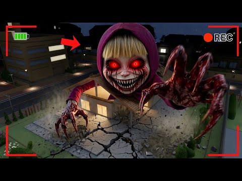 GIANT HANTU MASHA Is Hunting Everyone! 😱 | Sakura School Simulator 