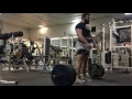 220kg X 6 deadlift 3 reps conventional 3 reps sumo