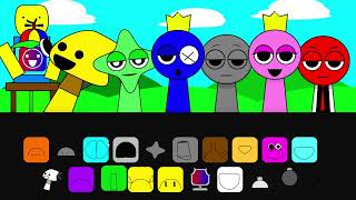 Sprunki Rainbow friends | #incredibox