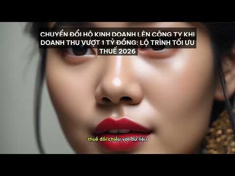 Chuyển đổi Hộ kinh doanh lên Công ty khi doanh thu vượt 1 tỷ đồng: Lộ trình tối ưu... [Tóm Tắt]