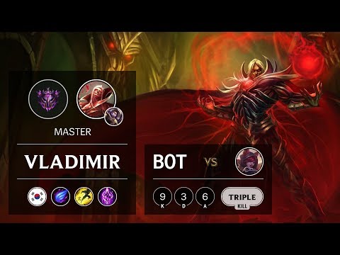 Vladimir Bot vs Xayah - KR Master Patch 9.20