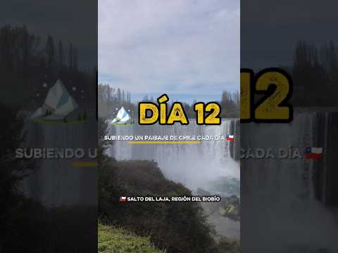 🏔️ Día 12 🇨🇱 Salto del Laja. Uno de los paisajes más icónicos de Chile.