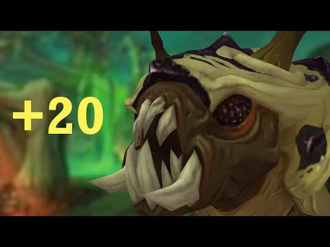 Seuchensturz +20 | WoW Shadowlands 9.1 M+ Dungeon Commentary - Verwüstung Dämonenjäger