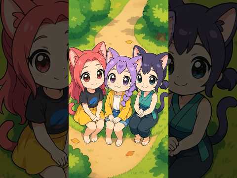 Rumi, Mira, Zoey Cats - CUTE Story #anime #animation #kpopdemonhunters