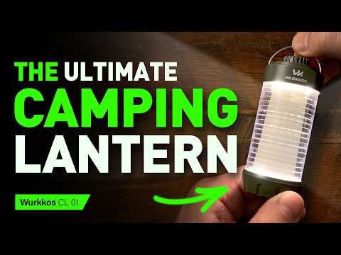Wurkkos CL01 EDC Camping Lantern -550 lumens | 5000 mAh power bank | RGB party effects!