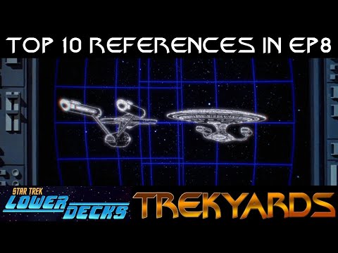 Top 10 References in Lower Decks S3E8