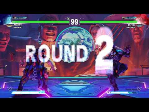 Street Fighter 5 - Alvin (Necalli) vs Skryba (Dhalsim) - Torneio Playstation