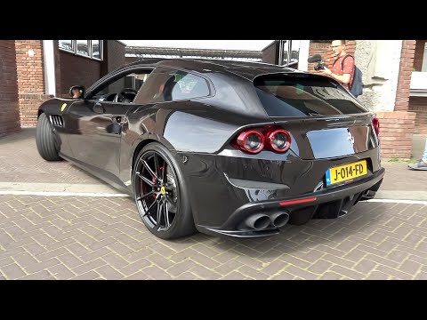 Novitec Ferrari GTC4Lusso - LOUD Accelerations & V12 Sounds !