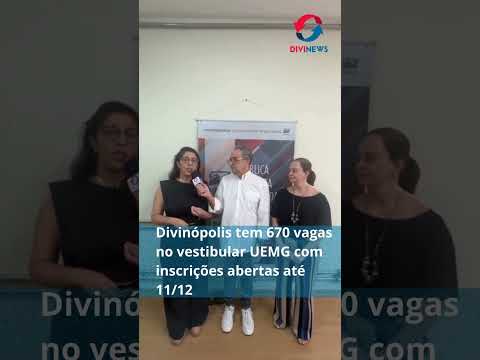 Quer estudar em 2026? UEMG tem 670 vagas abertas em Divinópolis 🚨