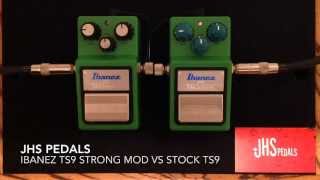 Video thumbnail for JHS Modified TS9 Strong MOD vs Ibanez TS9 by Curtis Kent