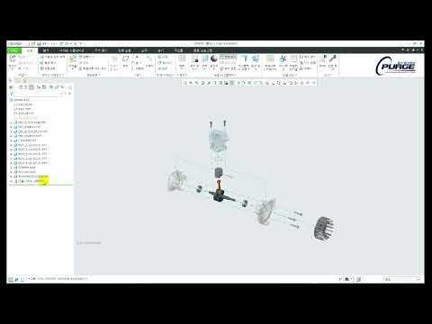 [Creo Parametric 9.0 개선 기능] - 어셈블리 분해선 그룹화