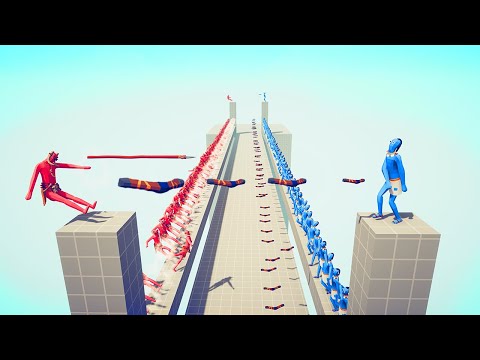 50x SPEAR THROWER vs 50x EVERY RANGED UNIT Part 2 | TABS - Totally Accurate Battle Simulator