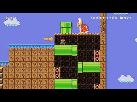 Taking The Scenic Route by ReadyNick - SUPER MARIO MAKER - NO COMMENTARY 1bj