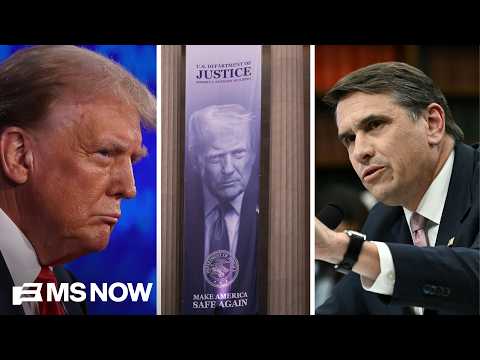‘Department of REVENGE’: New book details how Trump reshaped the DOJ to go after his enemies