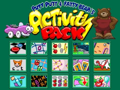 Putt-Putt and Fatty Bear's Activity Pack PC