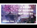 6 HOURS of RELAXING WATERFALL  to SLEEP or STUDY, to METITATE and RELAX in peace/Calm rain soundly