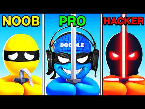 NOOB vs PRO vs HACKER in Stealth Master