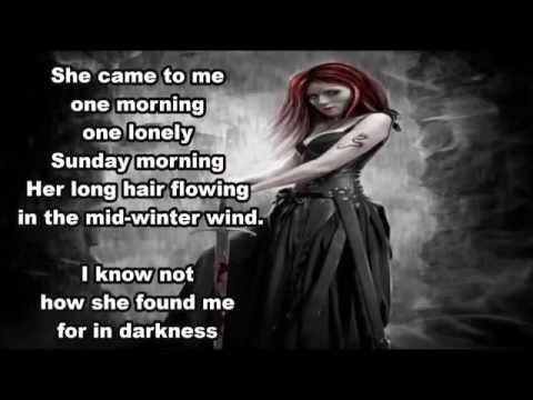 Uriah Heep -  Lady in black -  lyrics