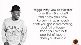 Kendrick Lamar - Swimming Pools (Drank) (Clean) - (Lyrics)