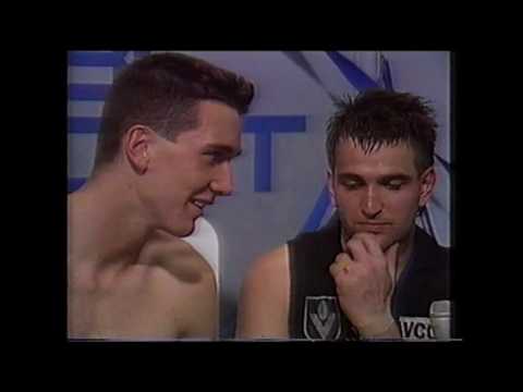 Stephen Silvagni and Wayne Johnston Interview after the 1987 Grand Final