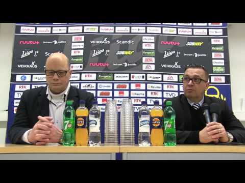 29.01.2016 Lukko vs. TPS: lehdistötilaisuus