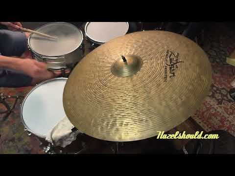 Immagine RARE Zildjian K CONSTANTINOPLE PROTOTYPE HI BELL DRY RIDE 22” 2652 g DRY COMPLEX MELLOWED - 6