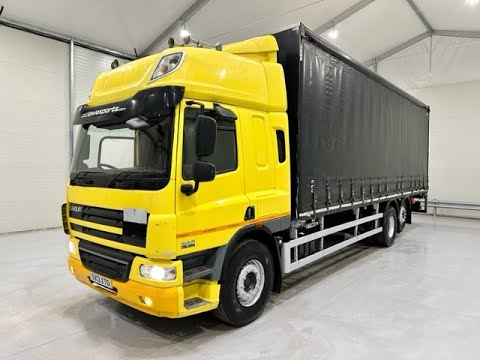 SV13 XTO - DAF CF75 360 Rear Lift Curtainsider | Law Truck Centre UK