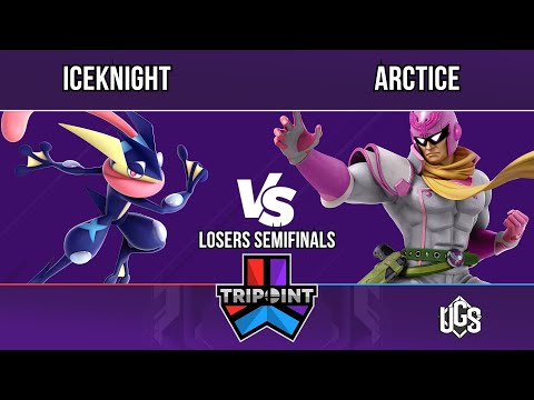 Tripoint 300 - Losers Semifinals - IceKnight(Greninja) Vs. Arctice(Captain Falcon)