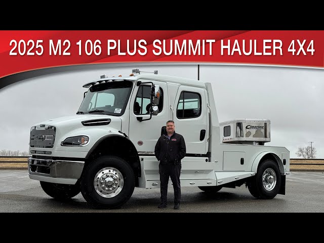Preview image of 2025 4X4 Freightliner M2 106 Plus Model Summit Hauler youtube video