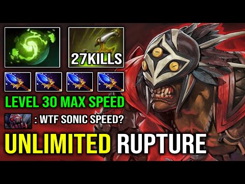 MAX LEVEL 30 SPEED Comeback Against Godlike Brood with Unlimited Rupture Refresher Bloodseeker DotA