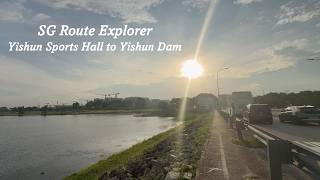 Yishun Sports Hall to Yishun Dam | Beautiful Sunset, but Narrow Path