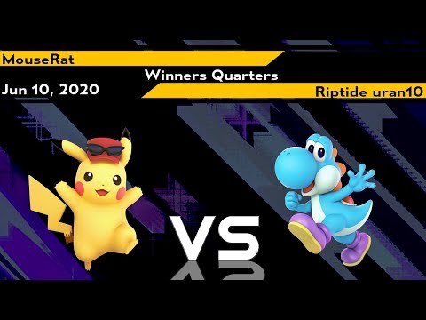 [Smash Ultimate] XeNOwifi 13 (W.Quarters) - MouseRat vs Riptide | uran10