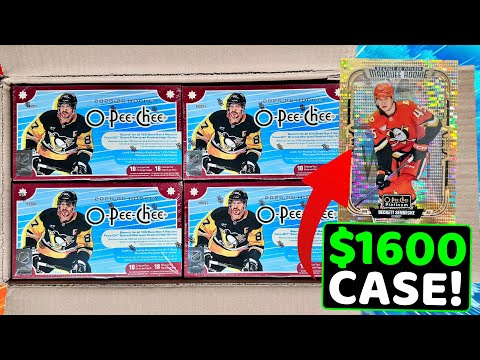 CAN THE HOT STREAK CONTINUE? 2025-26 O-Pee-Chee Hockey Hobby Case Break Part 1