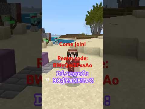 Join my realm! #craft #minecraftrealms #mine #meme #bedrock #starwars #minecraft #realms #funny