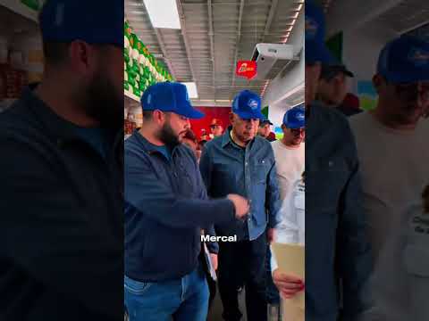 🏬🛍️Gobernador Reyes Reyes reapertura Mercal "Orlando Ortíz Contreras" en Palavecino