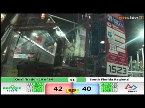 Match 16 South Florida Regional 2015